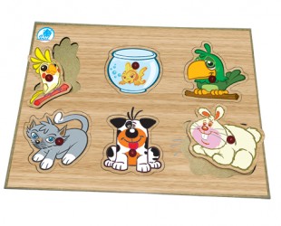 Q.C. com Pinos-Animais de Estimação