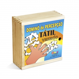 Dominó Percepção Tátil - Vazado