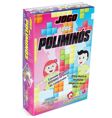 Jogo dos Poliminós - 184 PÇ. - 2 Tabuleiros