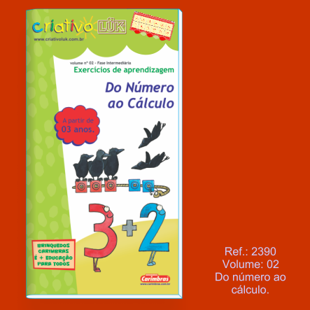 Livro Criativo Lük – vol. 2 - Do número ao cálculo