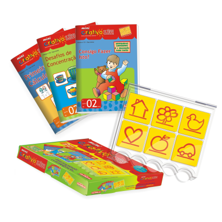 Brinquedo Educativo Blocos de Montar Infantil Com 54 Peças - Bambinno -  Brinquedos Educativos e Materiais Pedagógicos