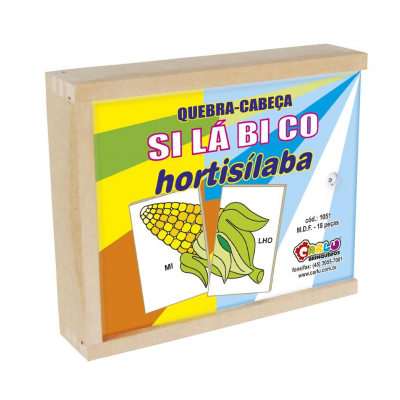 Quebra-Cabeça Silábico Hortisílaba