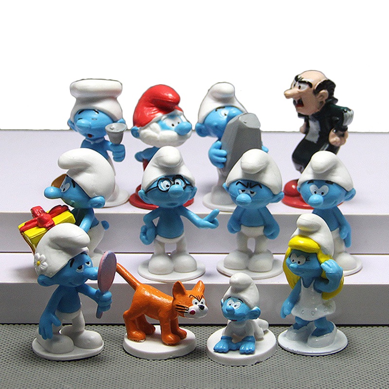 Kit Miniatura - Os Smurfs