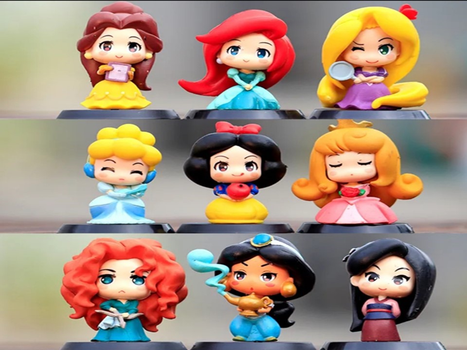 Kit Miniatura - Princesas da Disney