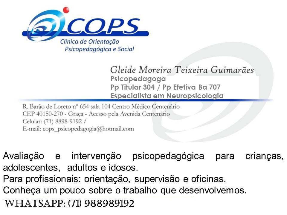 SUPERVISÃO PSICOPEDAGÓGICA